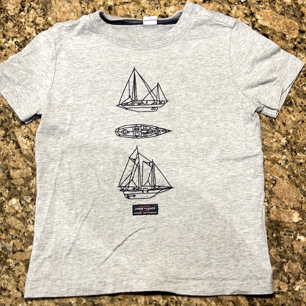 3t Janie and Jack Boy Tee